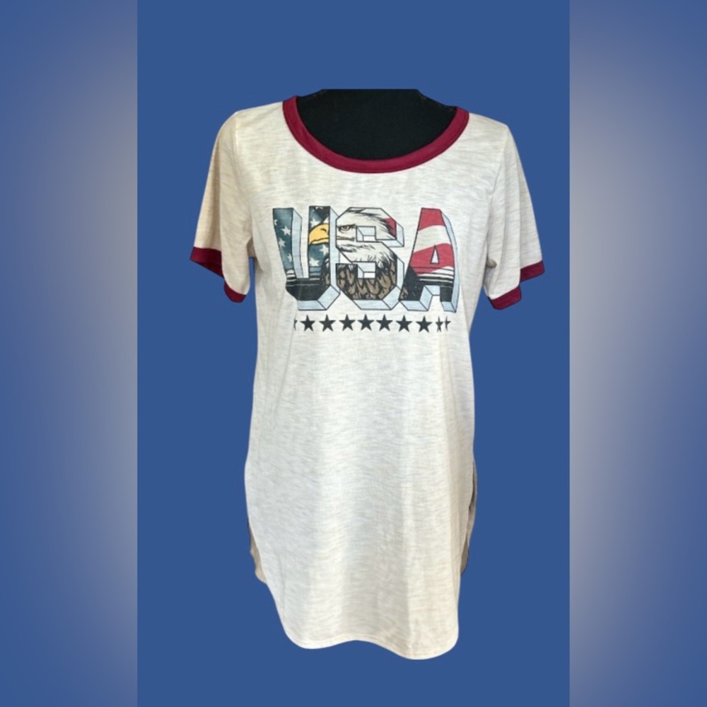 🇺🇸250TH ANNIVERSARY🇺🇸FREEZE USA TEE! ULTRA LIGHTWEIGHT! PATRIOTIC! #USA 🇺🇸